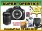 NOWY CANON EOS 600D + 18-135 IS + ZESTAW W-WA