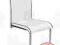 SARA KRZESŁO STAL EKOSKÓRA SALONOWE BIAŁY KUCHNIA