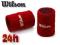 Wilson opaska tenisowa na nadgarstek 2szt czerwone