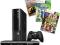 KONSOLA XBOX 360 250GB + KINECT SENSOR + 3 GRY pl