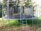 Trampolina batut ogrodowy 450 cm siatka + drabinka