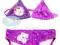 VIOLETTA DISNEY STRÓJ KĄPIELOWY BIKINI 140 10 L