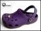 CROCS FIOLETOWE UK 10/11 EUR 29 / 18,5 CM