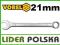KLUCZ PŁASKO OCZKOWY 21mm CrV 51686 VOREL