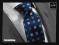 NOWY - 6cm GRANAT TURKUS KRATKA TINO TUCANI Krawat