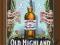 Szyld blaszany bar Old Highland Whiskey Prezent