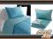 IKEA KARIT NARZUTA + 1x POSZEWKA 180x280 - TURKUS
