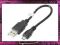 FH2 NOWY CZARNY KABEL USB AM-micro USB MIKRO 0.25M