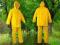 PŁASZCZ PRZECIWDESZCZOWY KOMPLET M peleryna RYBY !