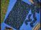 4607-4 __ MODNY FARTUSZEK W PANTERKE BLUE __