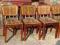 6 STARYCH KRZESEŁ - STARE KRZESŁA