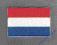 HOLANDIA flaga TERMO naszywka HOLLAND Oranje