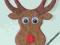 RENIFER z papieru morowego