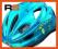 Kask dziecięcy ABUS Chilly Robot Blue / Rozmiar S