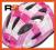 Kask dziecięcy ABUS Smiley Pink Square / Rozmiar S