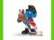 [MALAKO_PL] SCHLEICH SMURF JEŹDZIEC