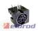 [ELBROD] Gniazdo MINI-DIN 6pin PS/2 do druku / 782