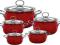 Emalia Olkusz kpl garnków Selena 5 503LX