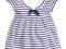 H&amp;M SUKIENKA marynarska 86cm