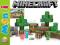 MINECRAFT Zestaw DE LUXE Do Złożenia ŚWIAT 90el.