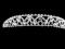 TIARA DIADEM OPASKA DIAMENTOWY ZIGZAG - HIT!