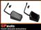 Lusterko Revo F1 Style, carbon / czarne M8 L/P