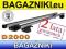 Bagażnik reling relingi D2000 SILVER 150cm rowek T