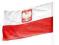 FLAGA POLSKI 120 x 70CM POLSKA FLAGI AKCESO KIBICA