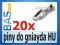 Styki do gniazda typu HU _ 20 sztuk