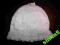 H&amp;M=CZAPECZKA  r.74/80 6-12 m BIALA ażurowa