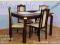 ada-meble BOSTON stół 80x120/150 4 krzesła  NOWA!!