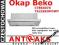 Okap Beko CTB6407X 375m3 teleskopowy Częstochowa