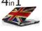 4w1 MacBook PRO 13 Obudowa Błyszcząca UK FLAG Etui