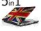 5w1 MacBook PRO 13 Obudowa Błyszcząca UK FLAG Etui