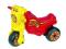 Teddies Motorek biegowy CROSS - czerwony