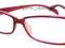 OKULARY KOREKCYJNE MINUSY OD -0.5 DO -4  BORDOWE