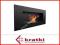 Biokominek DELTA 2 CZARNY 400x900 Wolbrom GRATIS!