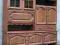 Prawdziwy drewniany,solidny regał.okazja! W-wa