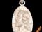 medalik z Jezusem białe złoto pr585 GRATISY
