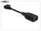 Kabel KĄTOWY HOST OTG MicroUSB  USB Samsung LG HTC