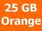 25 GB internet na kartę ORANGE FREE tanio