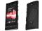 MESH RUBBER CASE black Sony Xperia P LT22i + folia