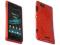 Gel Red Elastyczne Etui Sony Xperia L S36h + folia