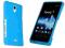 Gel blue elastyczne etui Sony Xperia T LT30 +folia