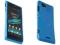 Gel Blue Elastyczne Etui Sony Xperia L S36h + fol.