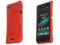 Red etui GEL Sony Xperia L S36h C2105 + folia