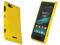 Gel żółte etui Sony Xperia L S36h + folia gratis