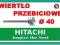 Wiertło PRZEBICIOWE SDS-MAX HM 40/310mm HITACHI