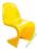 KRZESŁO BALANCE W KOLORZE ŻÓŁTYM D2