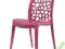 KRZESŁO BLADDER W KOLORZE RÓŻOWYM D2